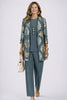 Three-Piece Cardigan, Top and Trouser Set