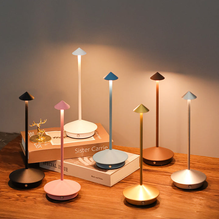 Battery Table Lamp | Cordless Table Lamp | Touch Dimmable Lamp | Lunelle