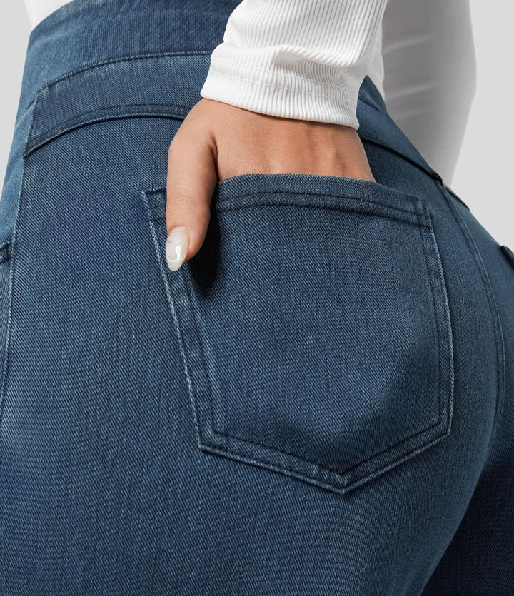 High-Waisted Trousers - Stretch & Comfort All Day Long