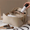 BellaPack Wide-Opening Makeup Bag | Waterproof & Adjustable Compartments | 26x11x15 cm | For Travel & Everyday Use