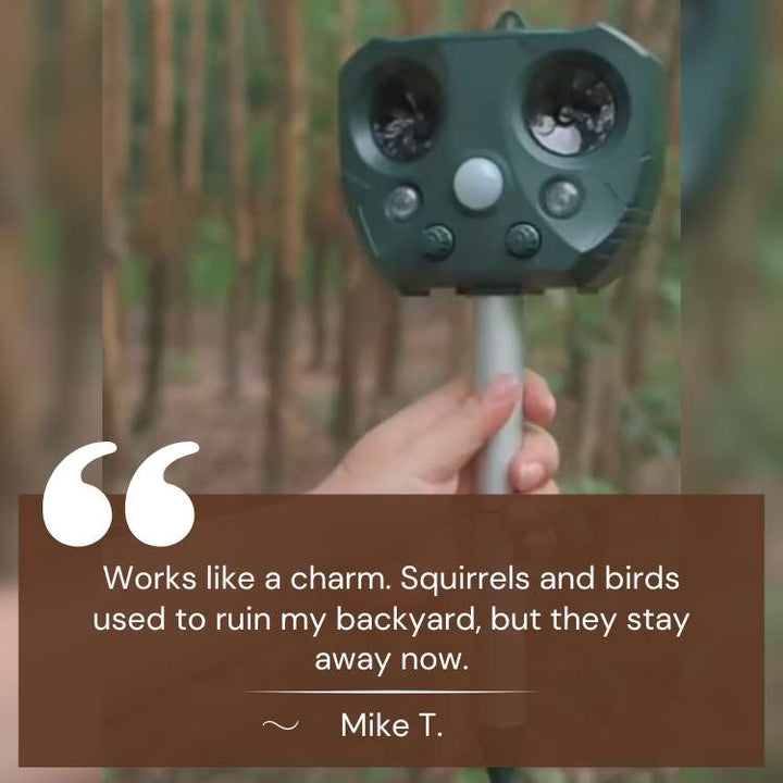 Ultrasonic Bird and Pest Deterrent