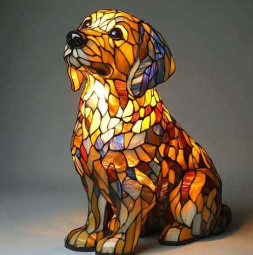 Lunaro - Artistic LED Night Light with Dog Breeds for Interior Decoration