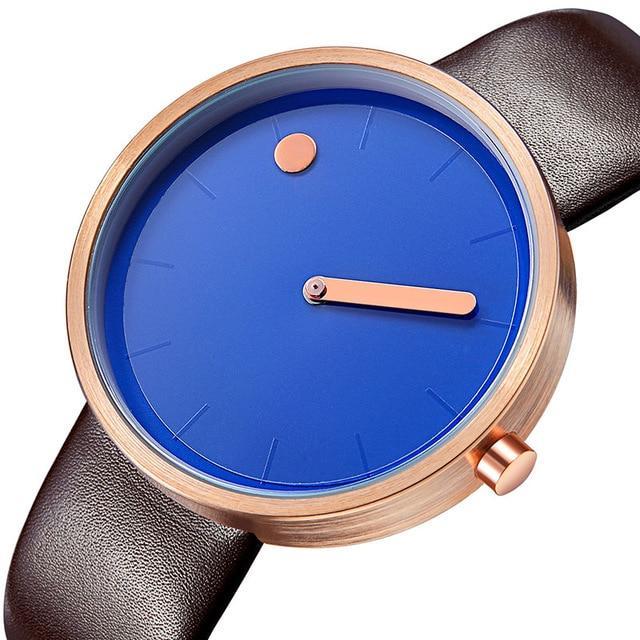 IcoolGadgets Men's Quartz Watch Luxury Casual Black Japanese Quartz Watch Simple Designer Fashion Watch for Men