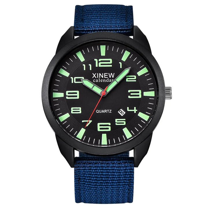 Quartz Watch with Luminous Dial and Calendar – Lumo