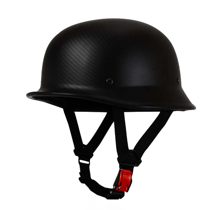 RidgeBolt Vintage Half-Face Helmet