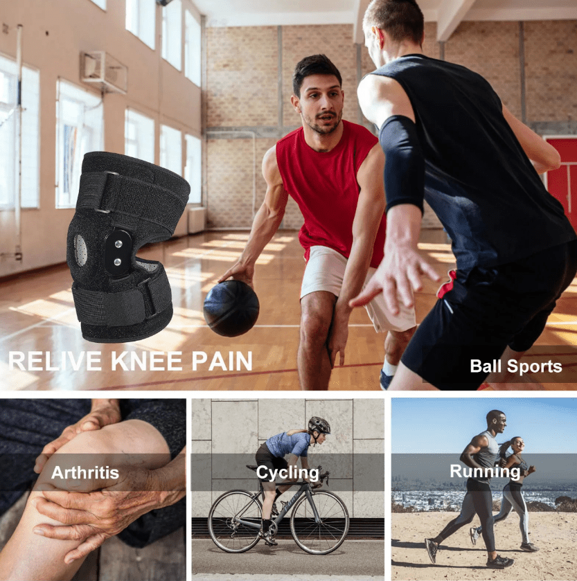 Adjustable Knee Brace with Zip | Support