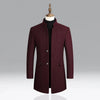 Men’s Elegant Wool Classic Coat Timeless Formal Layer