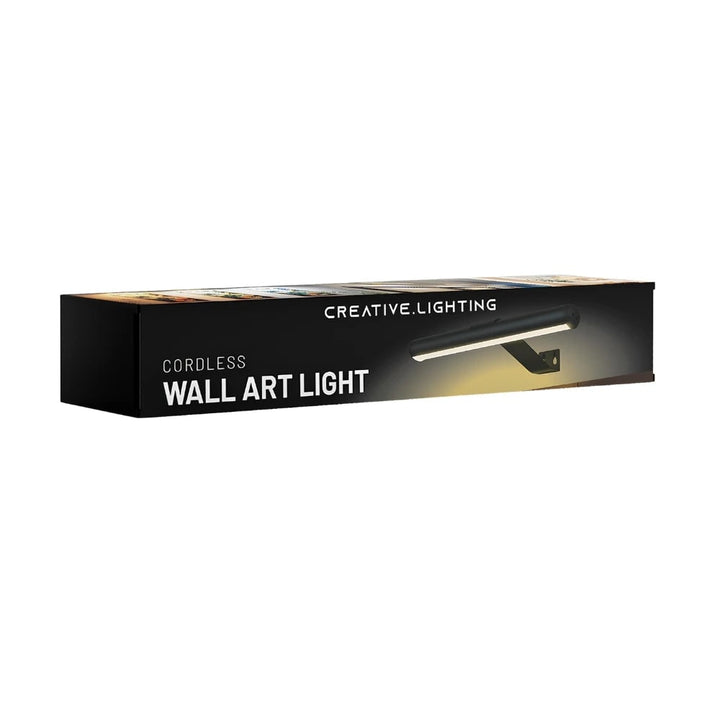 Wall Light Picture Art LED Rechargeable Cordless Wireless Metal