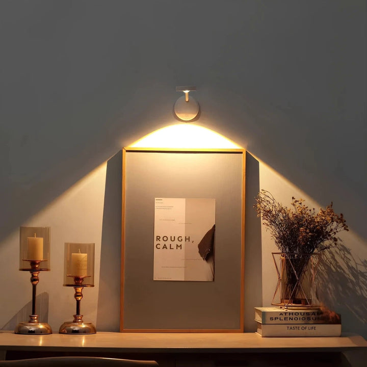 Wall Light Picture Wireless Sconce LED Cordless Magnetic Adjustable