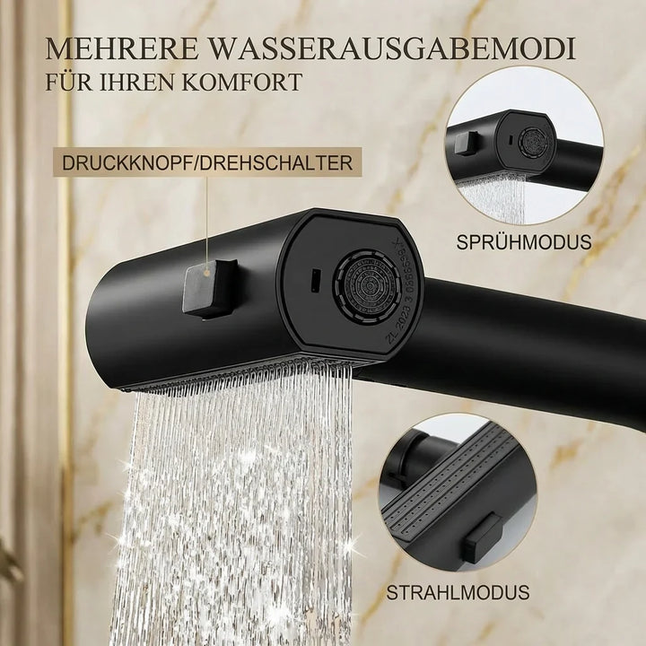 Pull-Out Kitchen Tap | Pull-Out Kitchen Tap with 5 Spray Modes | FlexiHahn