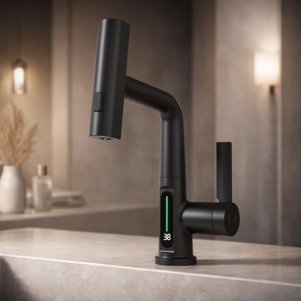 Pull-Out Kitchen Tap | Pull-Out Kitchen Tap with 5 Spray Modes | FlexiHahn