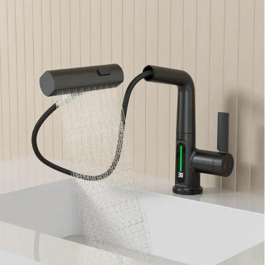 Pull-Out Kitchen Tap | Pull-Out Kitchen Tap with 5 Spray Modes | FlexiHahn