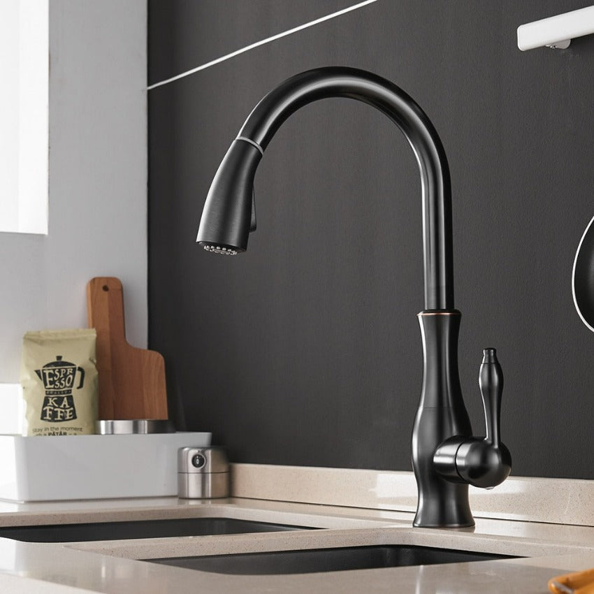 Kitchen Tap | Pull-Out Kitchen Mixer Tap | Sink Tap | AquaKraft