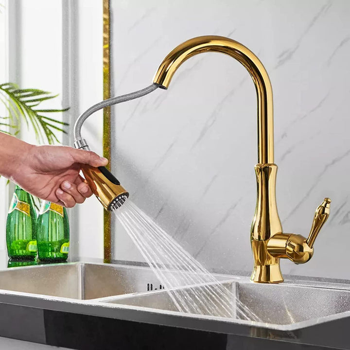 Kitchen Tap | Pull-Out Kitchen Mixer Tap | Sink Tap | AquaKraft