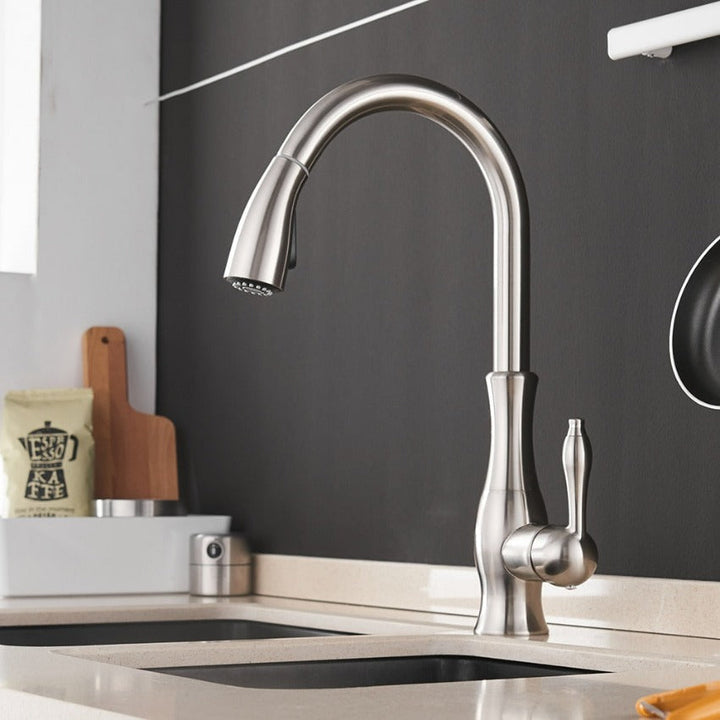 Kitchen Tap | Pull-Out Kitchen Mixer Tap | Sink Tap | AquaKraft