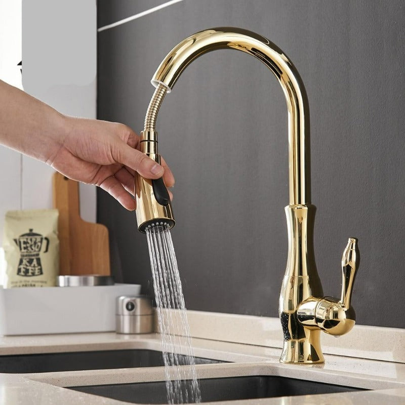 Kitchen Tap | Pull-Out Kitchen Mixer Tap | Sink Tap | AquaKraft