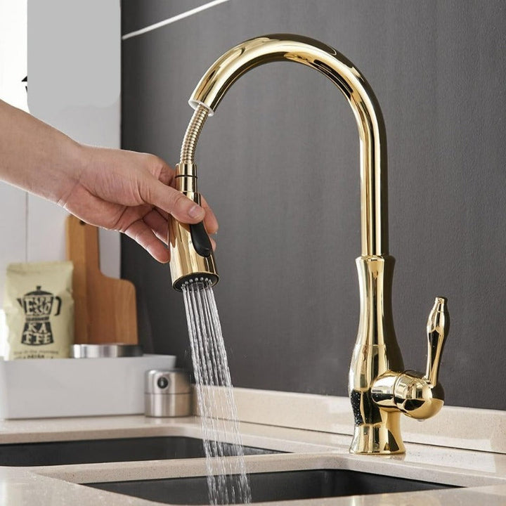 Kitchen Tap | Pull-Out Kitchen Mixer Tap | Sink Tap | AquaKraft