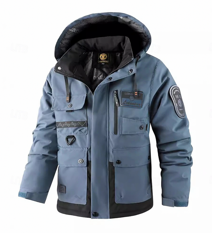 Men's Waterproof Parka | Stylish Protection
