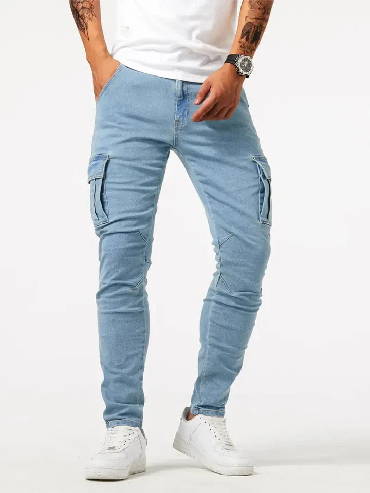 Utility Denim Trousers