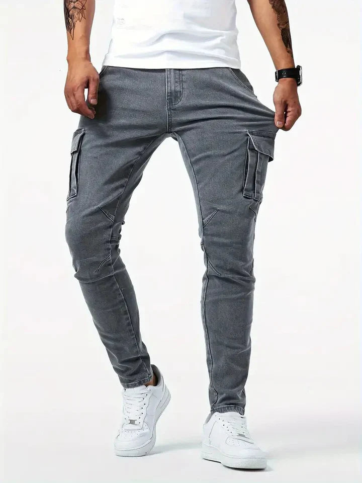 Utility Denim Trousers