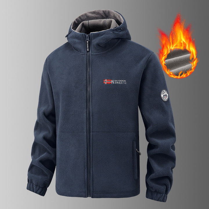 Women's Tracksuit with Fleece Cardigan and Jogging Bottoms