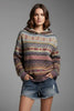 Hooded Sweatshirt with Ribbed Cuffs
