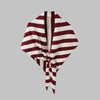 Bold Striped Soft Knit Triangle Shawl