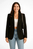 Tailored Single-Button Blazer