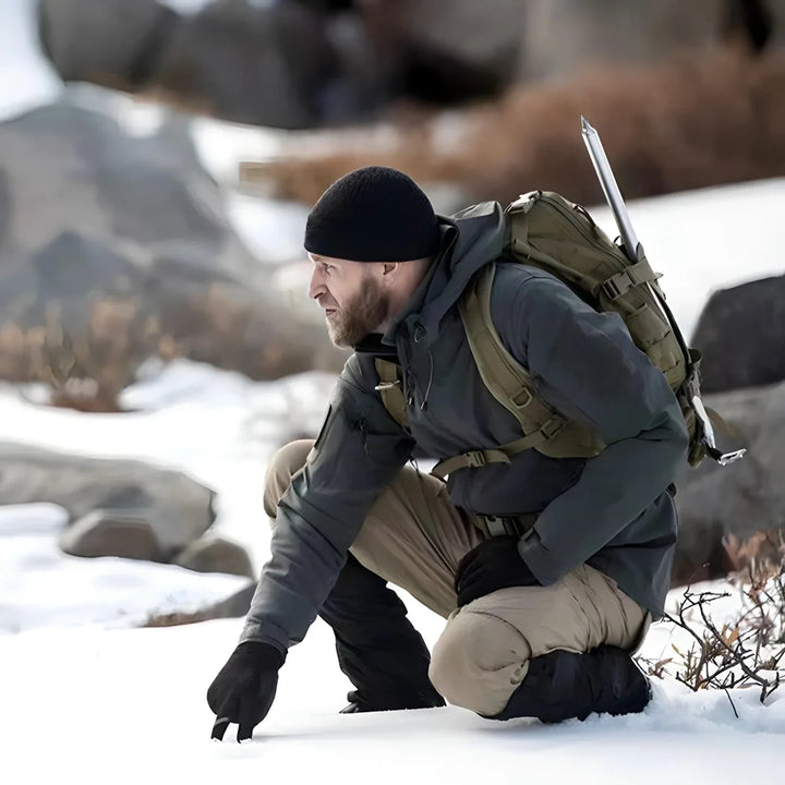 Waterproof Hooded Jacket and Cargo Trouser Tactical Set