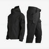 Waterproof Hooded Jacket and Cargo Trouser Tactical Set