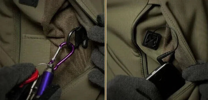 Waterproof Hooded Jacket and Cargo Trouser Tactical Set
