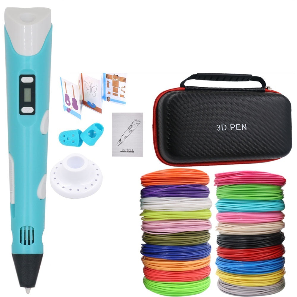 DIY 3D Printing Pen with 200M of PLA Filament, Gift for Children