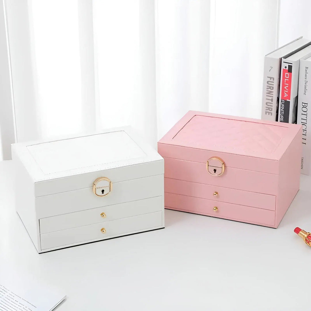 Luxury Multi-Layer Jewellery Box – Elegant, Sustainable Organiser