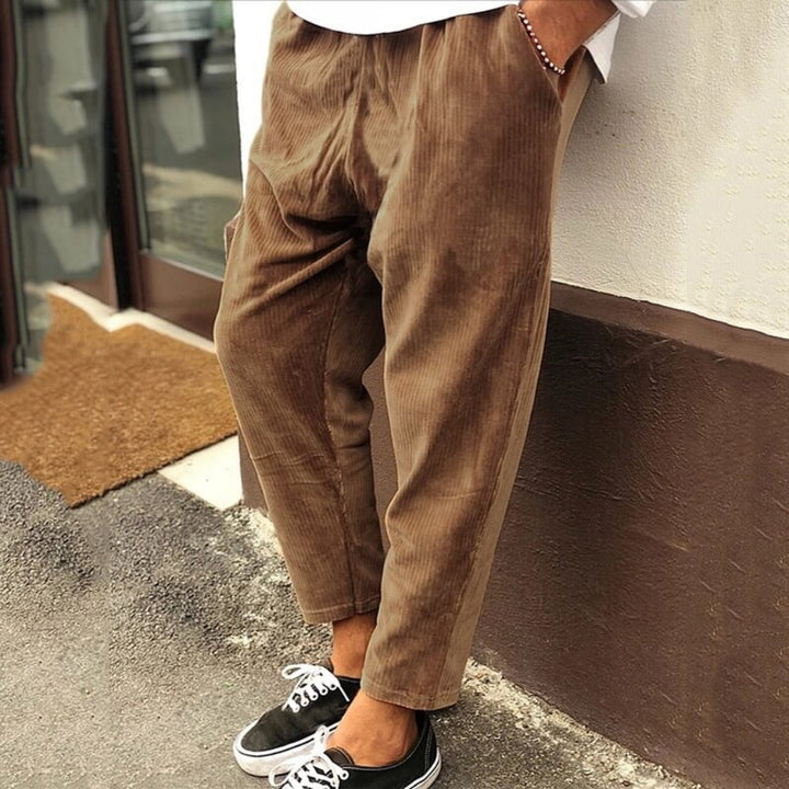 Men's Corduroy Trousers | Relaxed Fit | Soft Fabric - Spring/Autumn