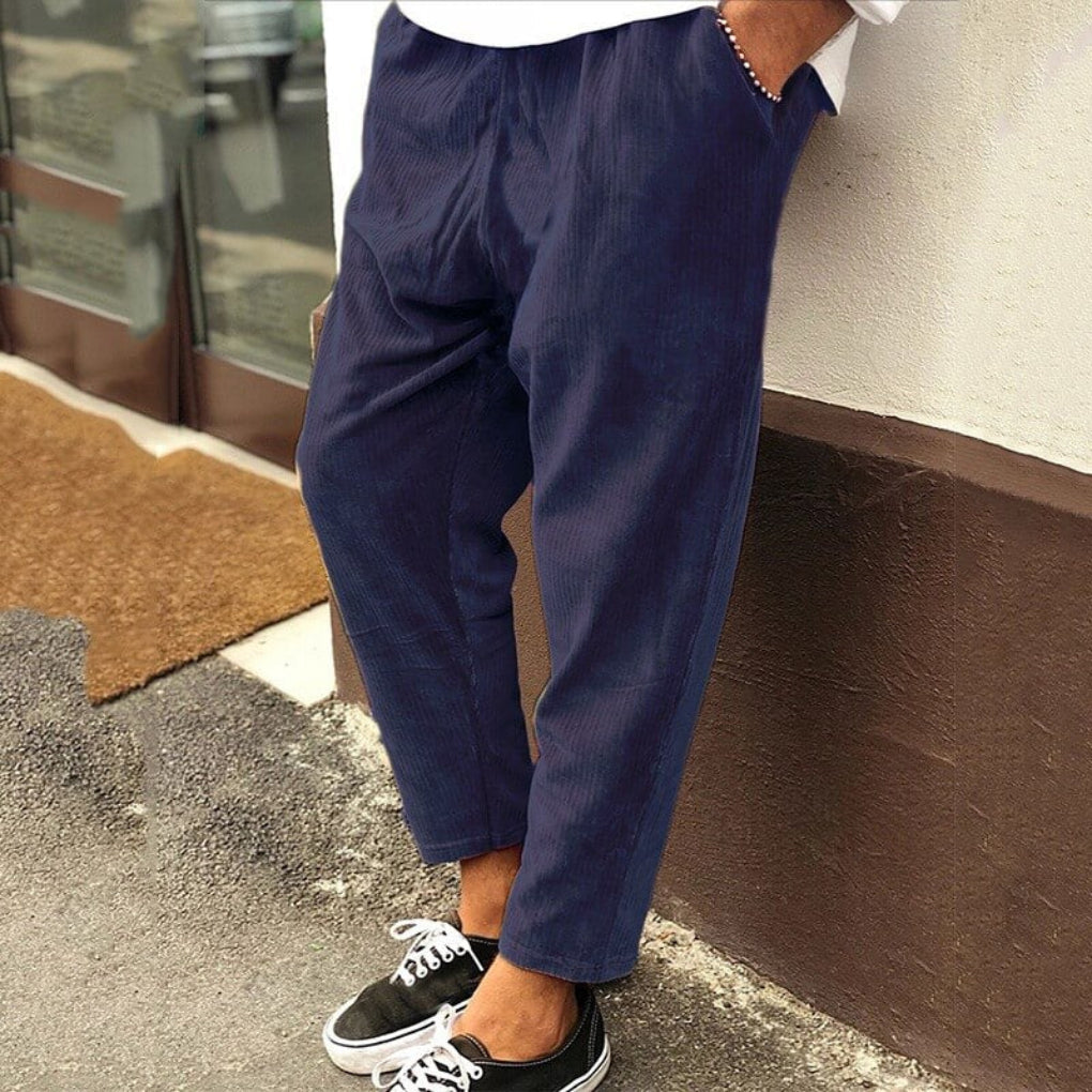 Men's Corduroy Trousers | Relaxed Fit | Soft Fabric - Spring/Autumn