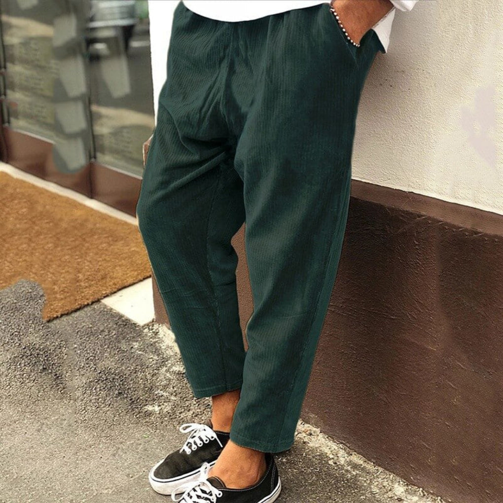 Men's Corduroy Trousers | Relaxed Fit | Soft Fabric - Spring/Autumn